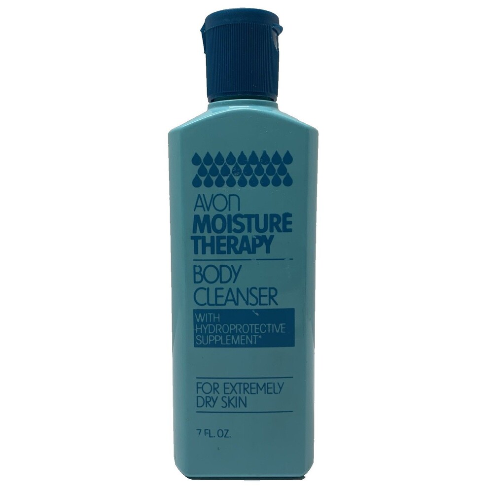 Avon Moisture Therapy Body Cleanser Hydroprotective Supp 7 fl oz 1986 Vtg